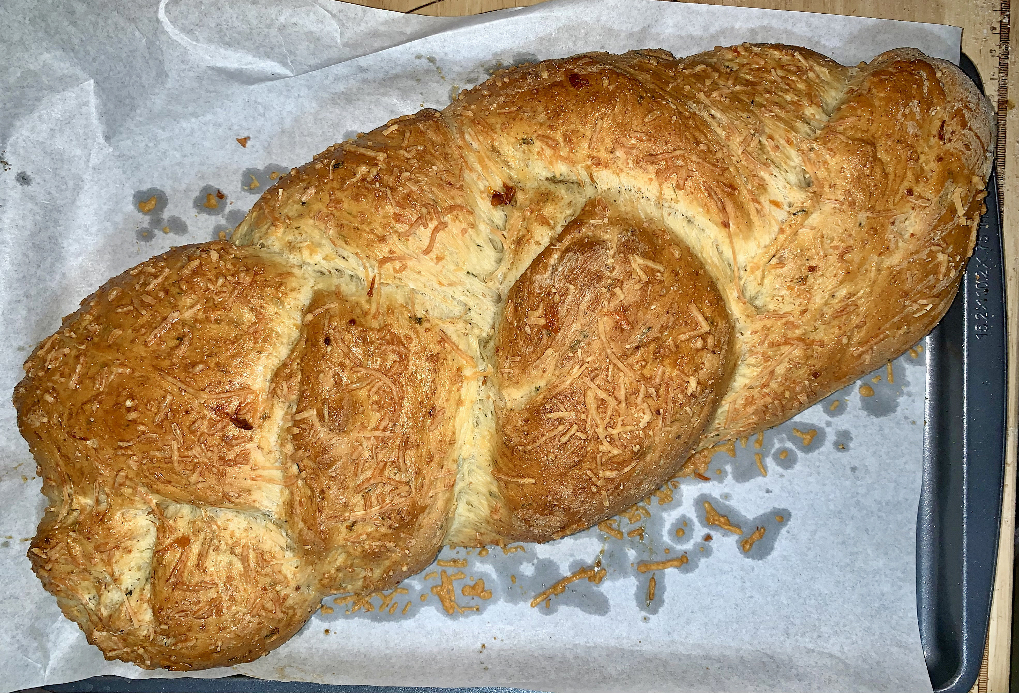 Onion-Parmesan Potato Bread