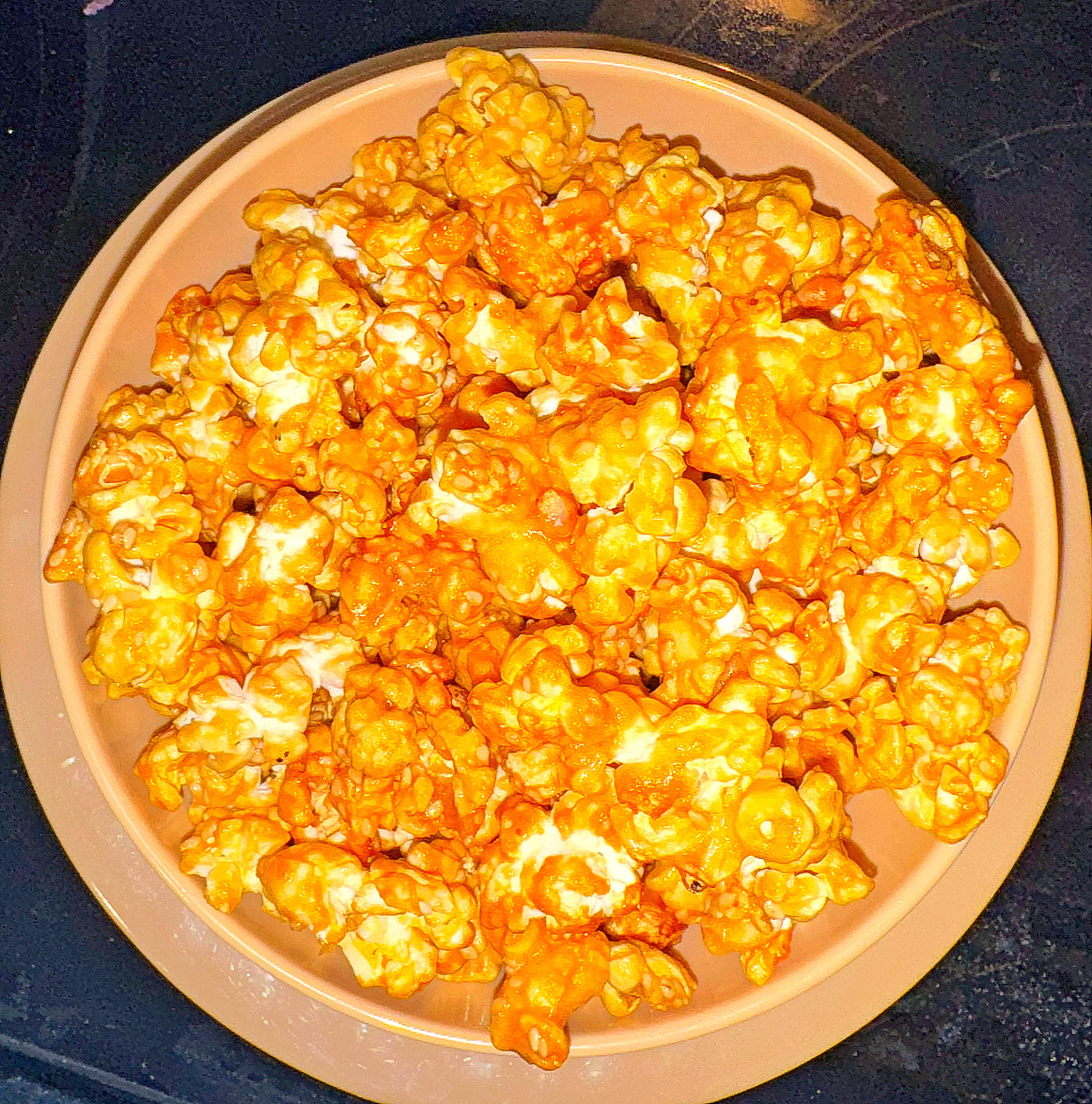 Miso-Sesame Caramel Corn