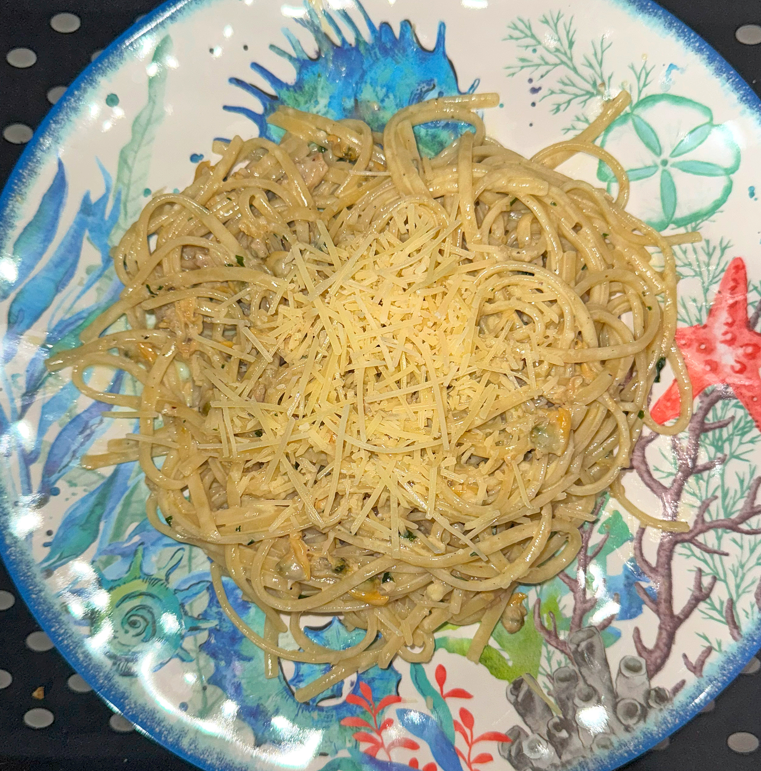 Linguine with Silky Cream Clam Sauce